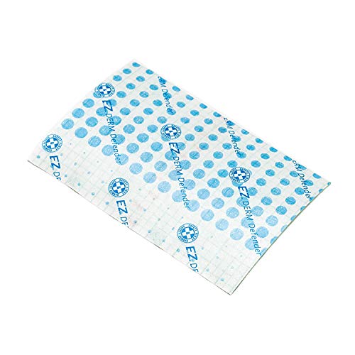 EZTAT2 Derm Defender Tattoo Aftercare Waterproof Bandage 6 inch x 4 inch Tran...