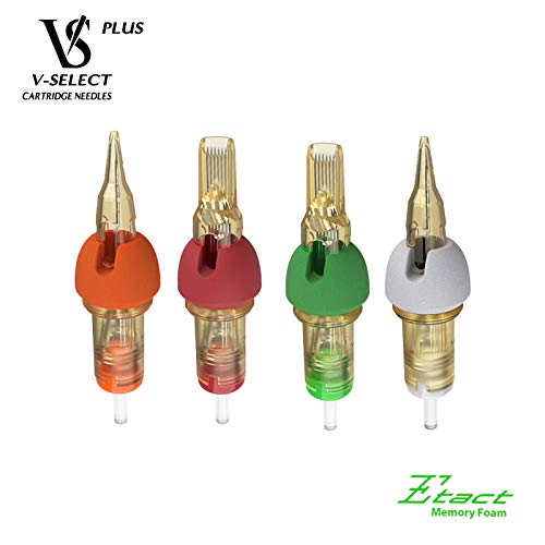 EZTAT2 V-Select Tattoo Cartridge Needles Plus 27CM Curved Magnum 0.30mm 16pcs...