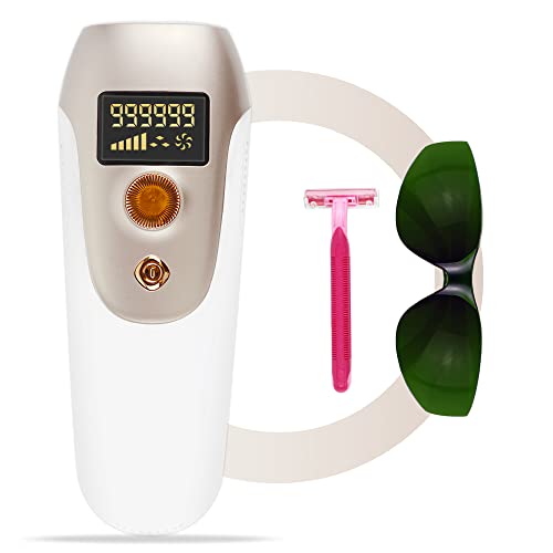 EzyGenix IPL Hair Removal for Women 999,999 Flashes Permanent Hair Removal De...