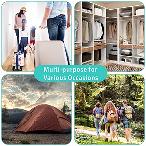 Clear Toiletry Bag, F-color 3 Pack TSA Approved Toiletry Bag Clear Makeup Bag...