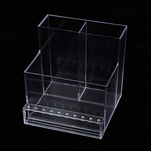 F Fityle 13 Holes Nail Drill Bits Holder Stand Displayer Organizer Manicure T...