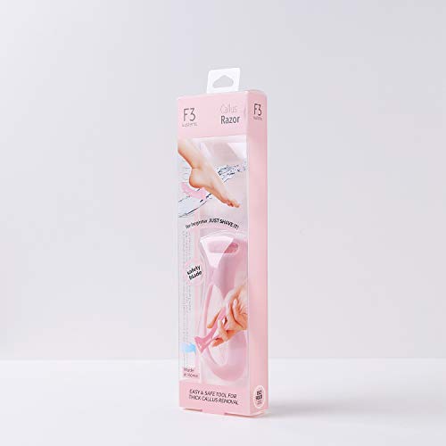 F3 Systems Callus Razor, Pedicure Tool, Effective for Cracked Heel, Ergonomic...