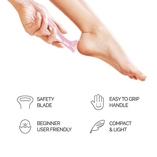 F3 Systems Callus Razor, Pedicure Tool, Effective for Cracked Heel, Ergonomic...