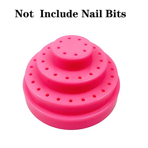 FA FIGHTART Large Dust Proof Nail Drill Bit Holder Big Acrylic Nail Drill Bit...