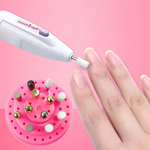 FA FIGHTART Large Dust Proof Nail Drill Bit Holder Big Acrylic Nail Drill Bit...