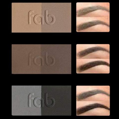 Fab Brows Duo Eyebrow Kit - Light / Medium Brown Makeup Kits Eye Brow Stencil...