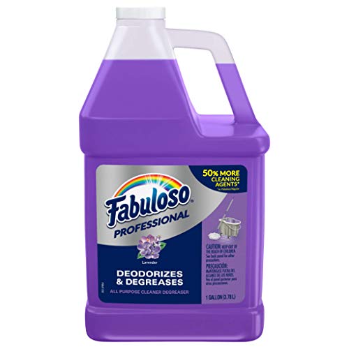 FABULOSO Professional All Purpose Cleaner & Degreaser Gallon Refill, Lavender...