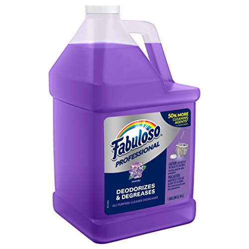 FABULOSO Professional All Purpose Cleaner & Degreaser Gallon Refill, Lavender...