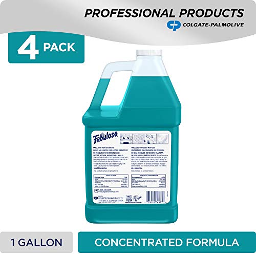 FABULOSO Professional All Purpose Cleaner & Degreaser, Ocean Cool, Concentrat...