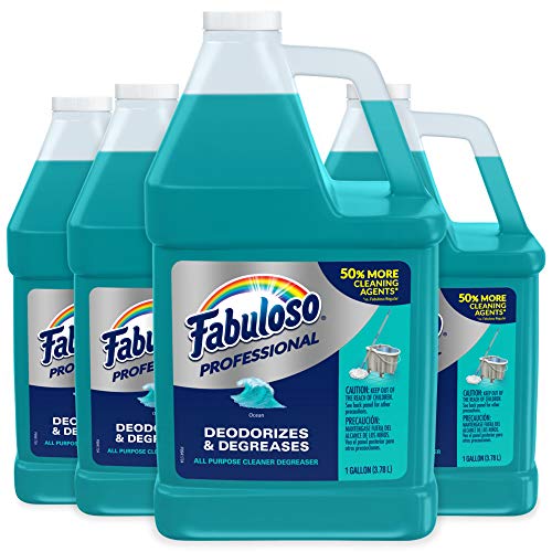 FABULOSO Professional All Purpose Cleaner & Degreaser, Ocean Cool, Concentrat...