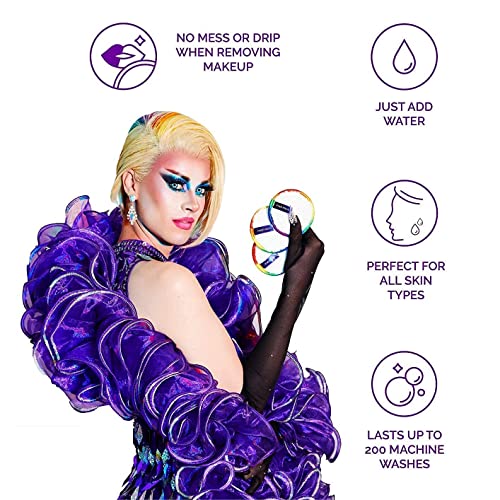 Face Halo | Reusable Makeup Remover Pads, Round Makeup Remover Pads for Heavy...