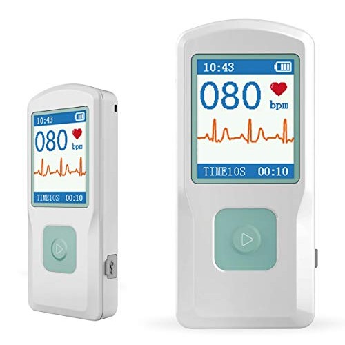 Facelake FL10 Portable ECG/EKG Monitor with Bluetooth for iOS and Android