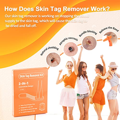 2022 Skin Tag Removal Mole Kit, 2-in-1 Skin Tags & Moles Remover Patches, Bod...