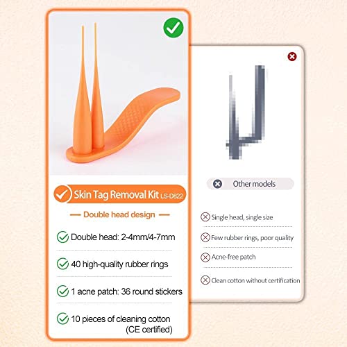 2022 Skin Tag Removal Mole Kit, 2-in-1 Skin Tags & Moles Remover Patches, Bod...