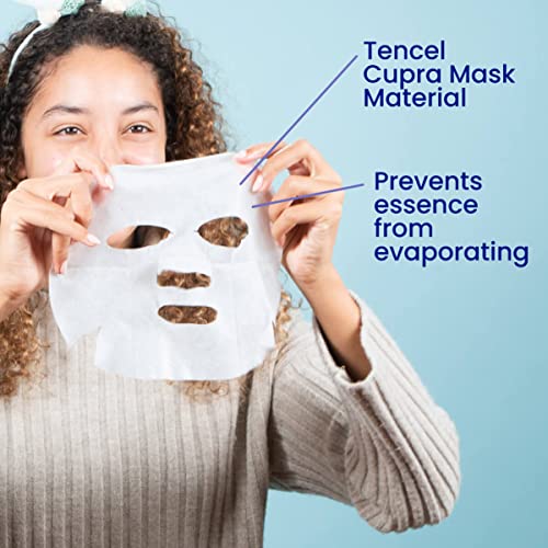 Everyday Set of 8 Sheet Masks (8 Pack Bundle) - Hydrating Essence Korean Shee...