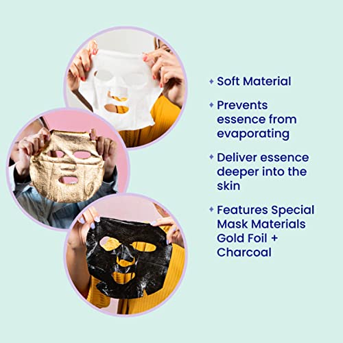 FaceTory Best of Seven Facial Masks Collection - Hydrate, Radiance Boost, Soo...