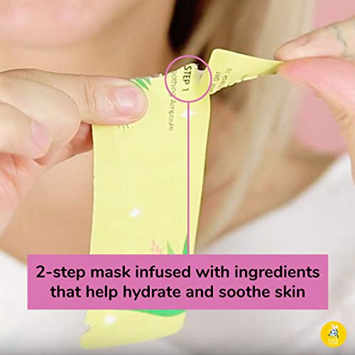 FaceTory Glow Baby Glow 2-Step Radiance Boosting Sheet Mask with Niacinamide ...