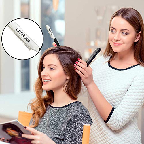 Facón Professional Hair Styling Thinning Texturizing Cutting Feather Razor + ...