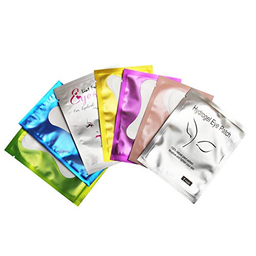 Eye Pads Lash Extensions 50 Pairs Eyepads Eyelash Extensions Hydrogel Eye Pat...