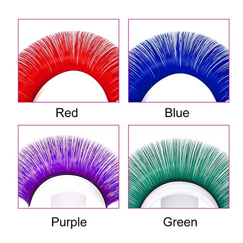 Volume Lash Extensions D Curl 0.07 17mm Easy Fanning Volume Lashes Color Eyel...