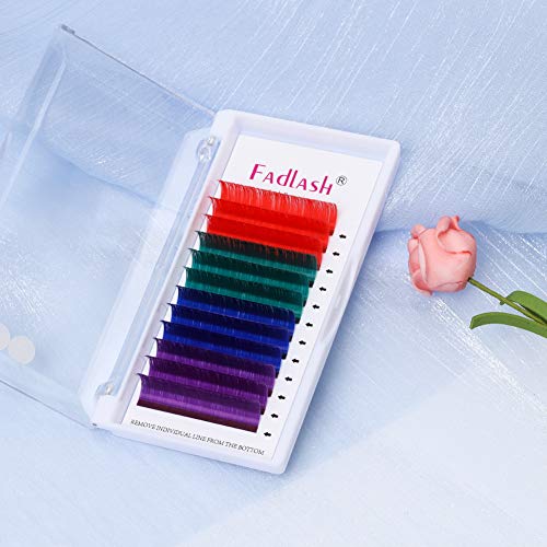 Volume Lash Extensions D Curl 0.07 17mm Easy Fanning Volume Lashes Color Eyel...