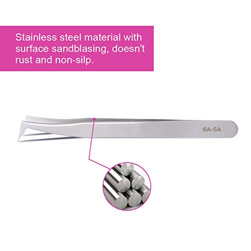 Volume Tweezers 3d 6d Made Fans Eyelash Extensions Tweezer for Easy Fan Volum...