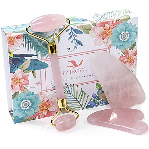 Gua Sha Facial Tools, Eliminates Wrinkles Massager Kit, Beauty Skin Care Anti...