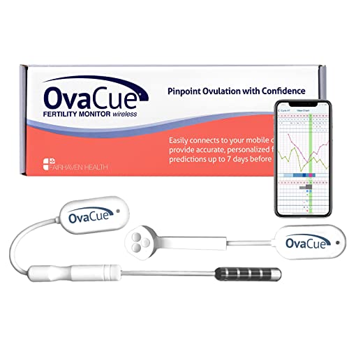 OvaCue Wireless Fertility Monitor for Women, Smart at-Home Ovulation Tracker ...