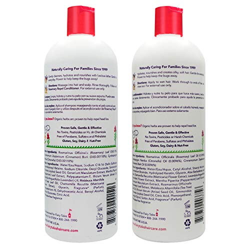 Fairy Tales Rosemary Repel Daily Kids Shampoo- Lice Shampoo for Kids & Kids H...