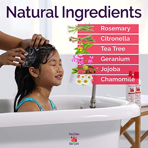 Fairy Tales Rosemary Repel Lice Shampoo- Daily Kids Shampoo for Lice Preventi...