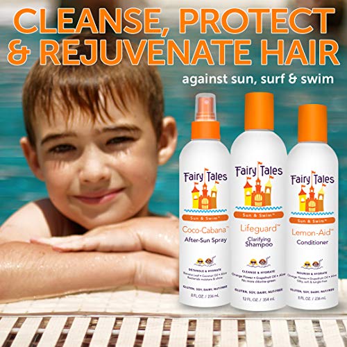 Fairy Tales Swim Shampoo for Kids - 12 oz | Made with Natural Ingredients in ...