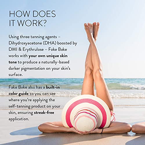 Fake Bake Flawless Self-Tanning Liquid Spray 6 oz (Pack of 2)