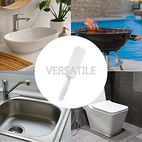 3 Pack Pumice Stone Toilet Bowl Clean Brush with Handle, Remove Toilet Bowl H...