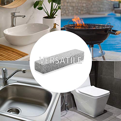 6 Pack Pumice Stone Toilet Bowl Clean Brush, Remove Toilet Bowl Hard Water Ri...