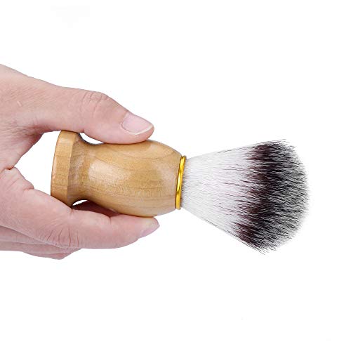 Faleto Stainless Steel Shaving Brush Stand Holder and Soap Bowl Mug Set for S...