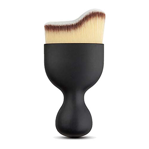 Falliny Foundation Makeup Brush, Flat Kabuki Travel Foundation Brush for Blen...