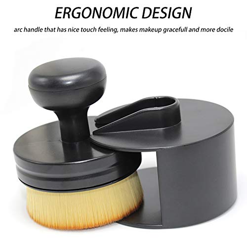 Falliny Foundation Makeup Brush, Travel Kabuki Foundation Brush for Face & Bo...