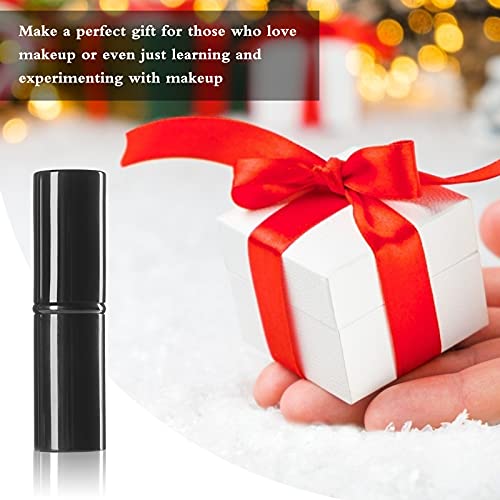 Falliny Retractable Kabuki Makeup Brush, Travel Face Blush Brush, Portable Po...