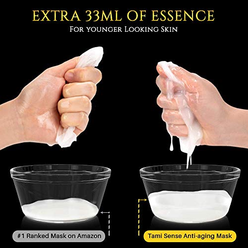 33ml Essence Best Anti Aging Face Mask For Korean Skincare - Sheet Masks with...