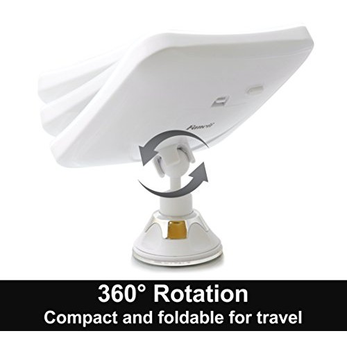 Fancii 10X Magnifying Lighted Makeup Mirror - Daylight LED Vanity Mirror - Co...