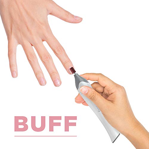 Fancii Professional Electric Manicure & Pedicure Nail File Set with Stand - T...