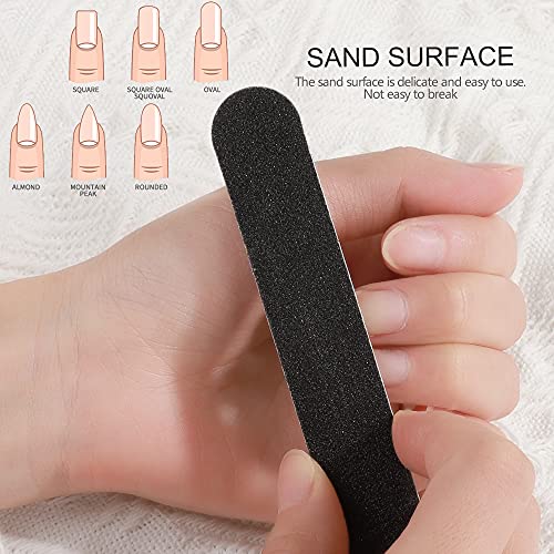 Nail Files and Buffers, FANDAMEI 20PCS Professional Manicure Tools Kit. Recta...