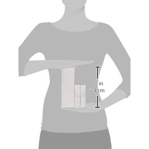 FantaSea Non Woven Facial and Body Wax 100 Strips, 50 small 50 large