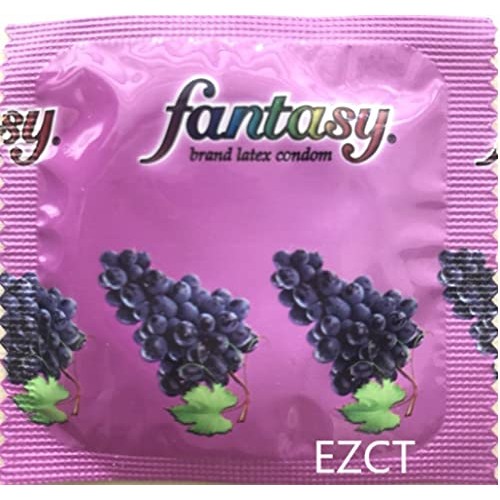 Fantasy Flavored Condoms Pack 72 Condoms : Variety of Flavors Such As Vanilla...