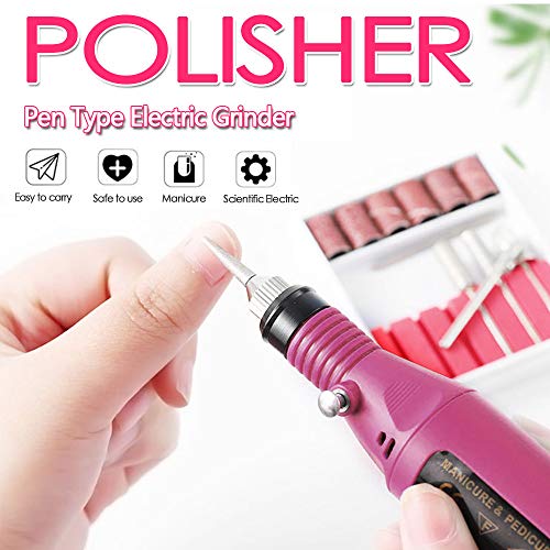 Fantexy Professional Portable Electric Nail Drill,Acrylic Nail Kit, Gel Remov...