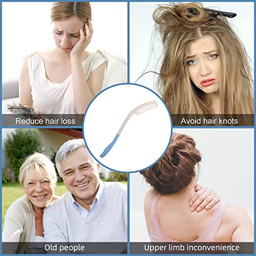 15" Long Reach,Long Handle Soft Comb Beauty Hair Applicable to elderly and ha...