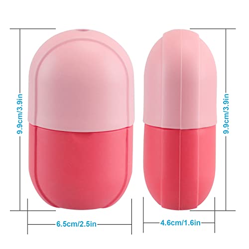 Ice Face Roller Beauty Ice Facial Roller Ice Mold for Face Skin Care Ice Roll...