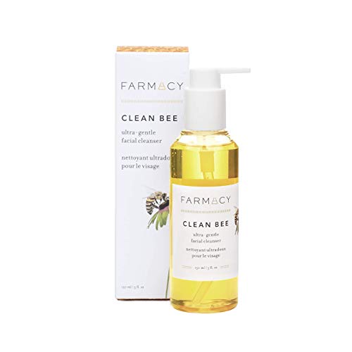 Farmacy Clean Bee Gentle Facial Cleanser - Daily Face Wash & Moisturizer w/ H...