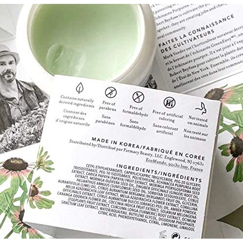 Farmacy Natural Makeup Remover - Green Clean Makeup Meltaway Cleansing Balm -...