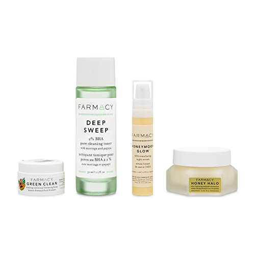 Farmacy Skincare Gift Set - Healthy Skin Starter Kit - Skin Care Sets & Kits ...